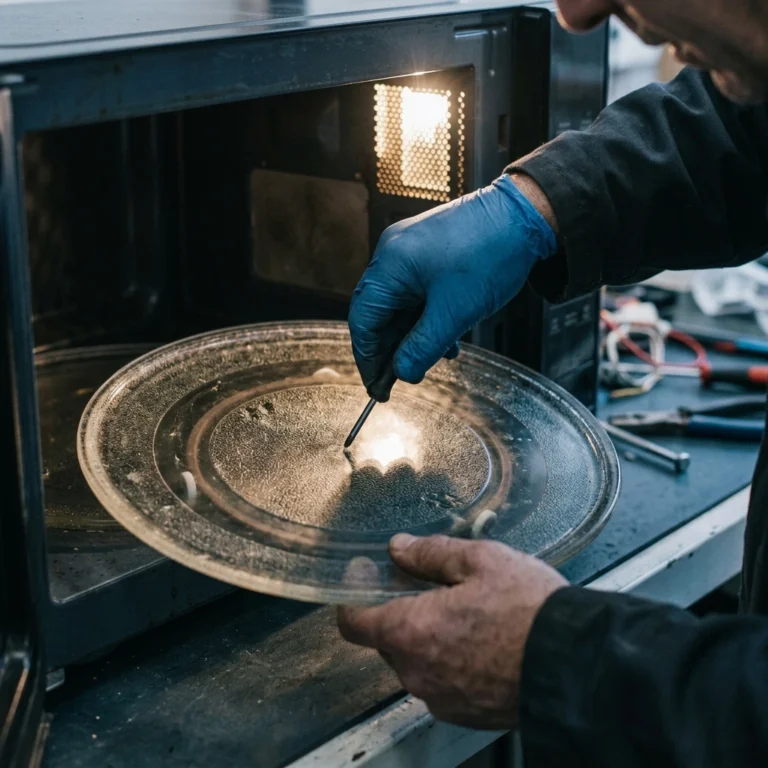 microwave turntable-motor-repair.